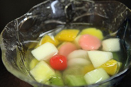フルーツ白玉