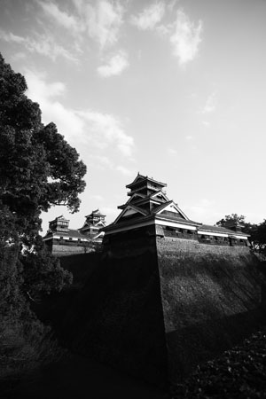 風景写真例（熊本城 宇土櫓）