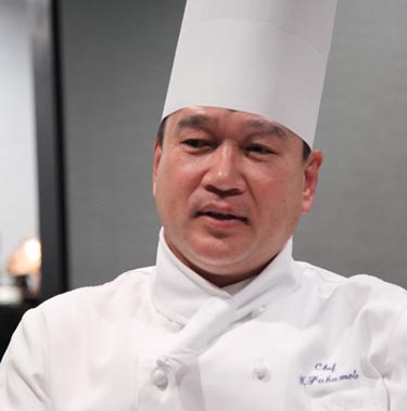 ◎福本幸夫シェフ/ホテル日航福岡 鉄板焼 銀杏(いちょう)料理長