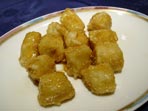 バナナの飴炊き