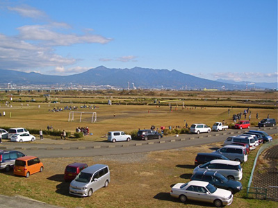 富士川河川敷公園