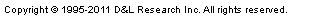 Copyright &copy; 1995-2008 D&L Research Corporation. All rights reserved.