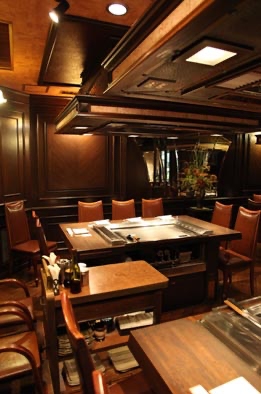 上通 レンガ亭 店内